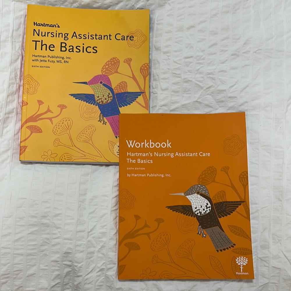 Hartman's Nursing Assistant Care Book Set. NURSE AID  CNA